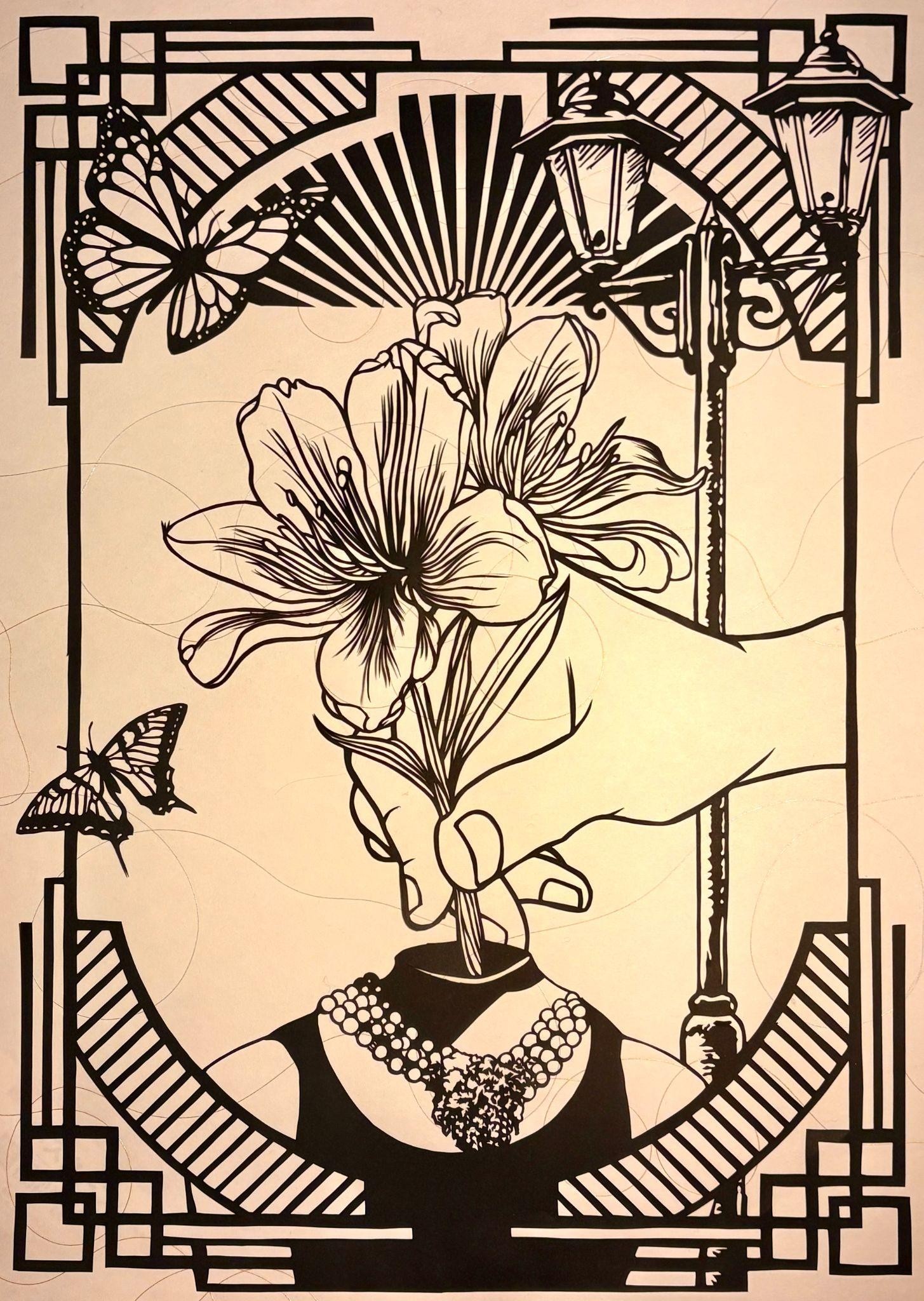 Artist Chikaraの切り絵作品